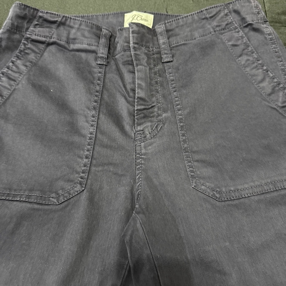 J. Crew navy blue, size 28, zipper ankle Trousers